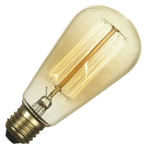Sun Lumen | E27  Edison ST64 4W LED FL-Vintage DIMM лампа ретро Sun Lumen