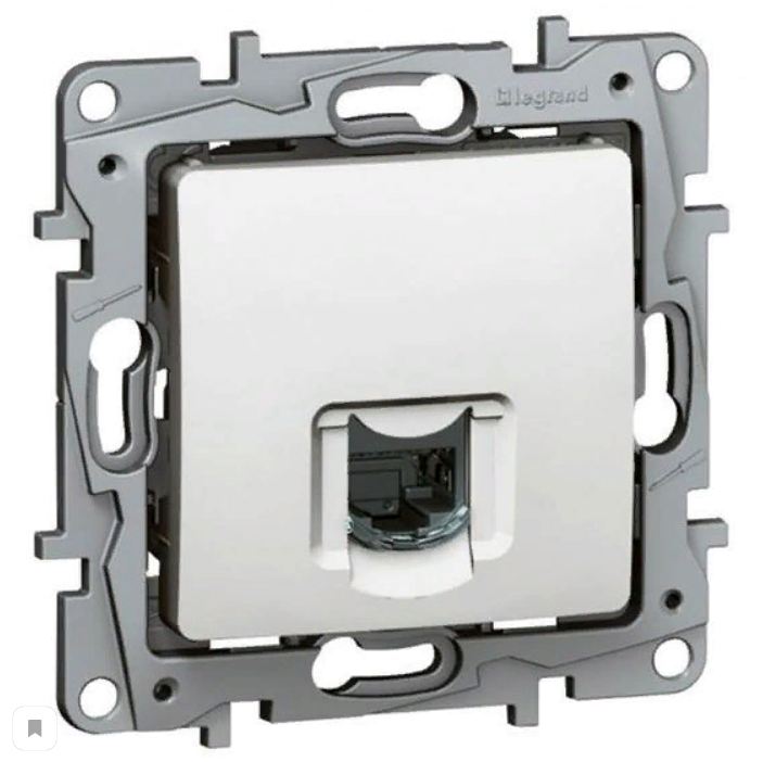 legrand | 672253  1xRJ45 UTP 6cat.  Etika Legrand