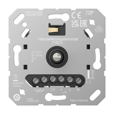 JUNG | FTR231 (�����)  ��������� ��������� ���� 10�, ��-�������, 230� � ��������� ������ �����������  JUNG