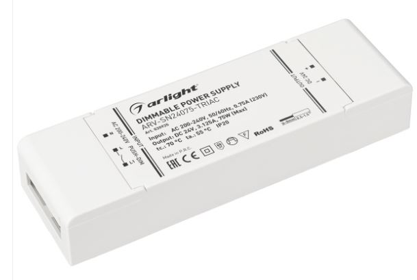 Arlight | ��-� OT =24V  40W ARV-SN24040-TRIAC 1.65A Arlight 030934