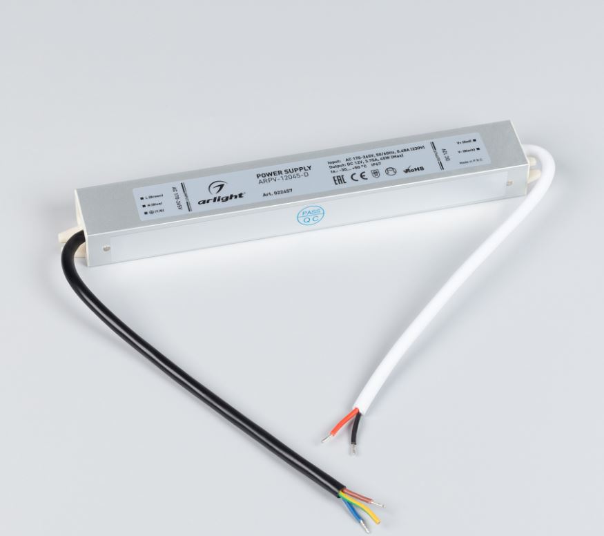 Arlight | ��-� OT =12V  45W  100-240V IP67 ARPV-12045-D 3,8A  ARLIGHT 022457