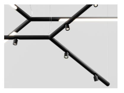 ����� | TRU-BAT SYSTEM P 50W + 8x12W 4000K Ra90 T60 220V ���������� LED, 4730x2690 �� (������ 3 �) �����