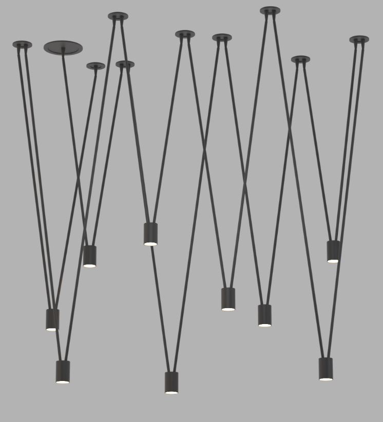 FORSTLIGHT | Match 9 replica by VIBIA LED27W 4000K DALI Forstlight