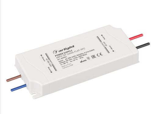 Arlight | ��-� OT  198-242V IP44  LED ARPV-SP-24040-FLAT-PFC (24V, 1.67A, 40W) Arlight 047531