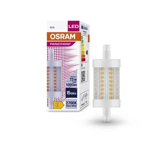 OSRAM | R7s 78mm    8.2W/827 (75W) PARATHOM Special  LINE  78 CL  ������������ ����� Osram 4058075653221