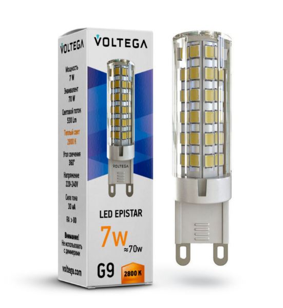 Maytoni | G9  7 (=70)W 3000K 220V ����� Voltega by Maytoni 7187