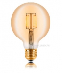 E27  Edison G95 4W LED FL-Vintage лампа ретро Sun Lumen